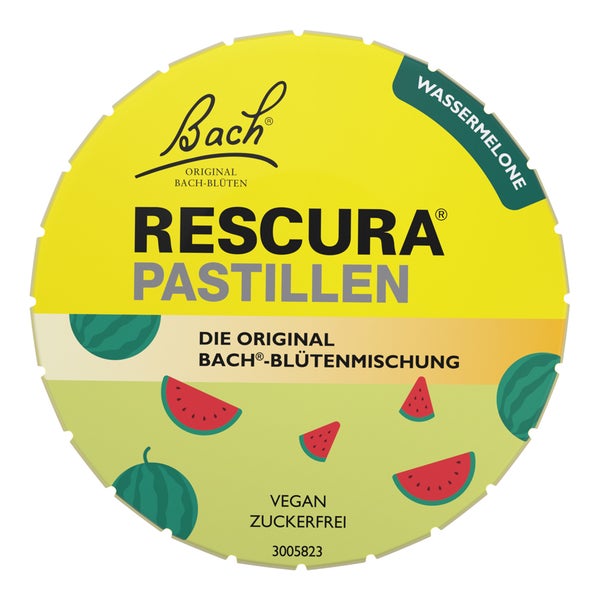 Bachblüten Original Rescura Pastillen Wassermelone 50 g
