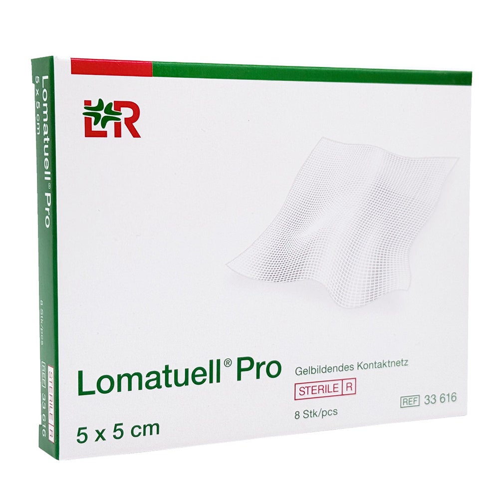 Lomatuell Pro 5x5 Cm Steril 8 St