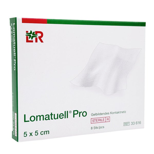 Lomatuell Pro 5x5 Cm Steril 8 St