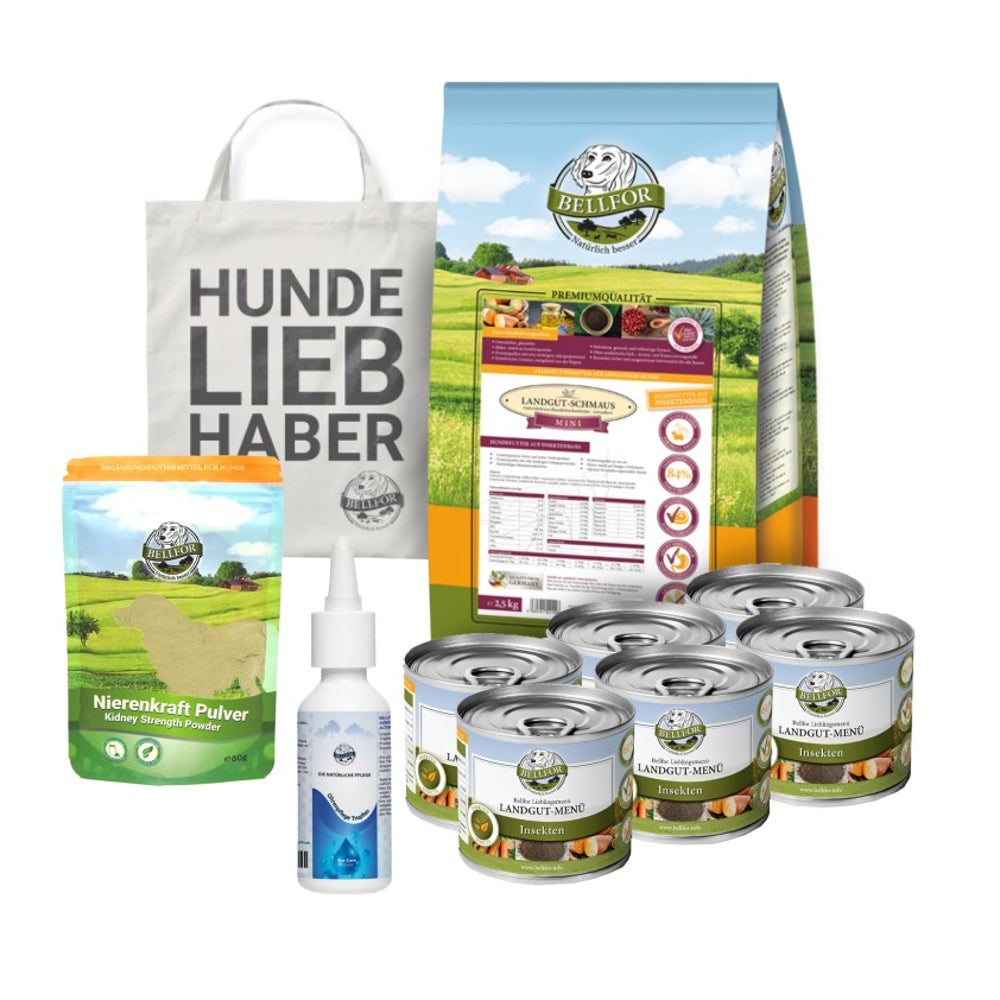 Bellfor Ohrenpflege-Sparset für kleine Hunderassen mit Futtermittelallergien 3,810 g 3810 g