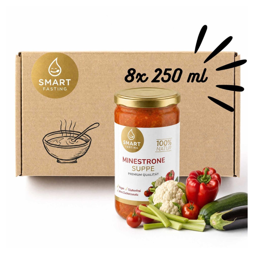 Fastensuppe Minestrone 8x250ml, natürlich, vegan, glutenfrei 250 ml