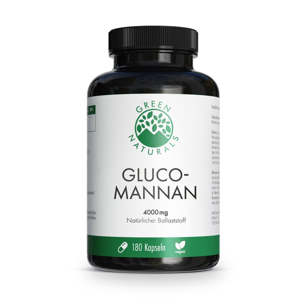 GREEN NATURALS Glucomannan 4000 mg 180 St