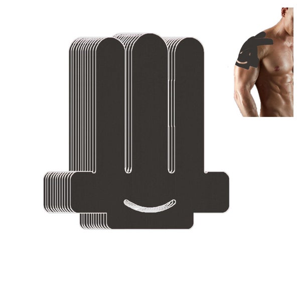 ANAMPION Kinesiotape Vorgeschnitten für Schulter, 12 Stück, Wasserfest