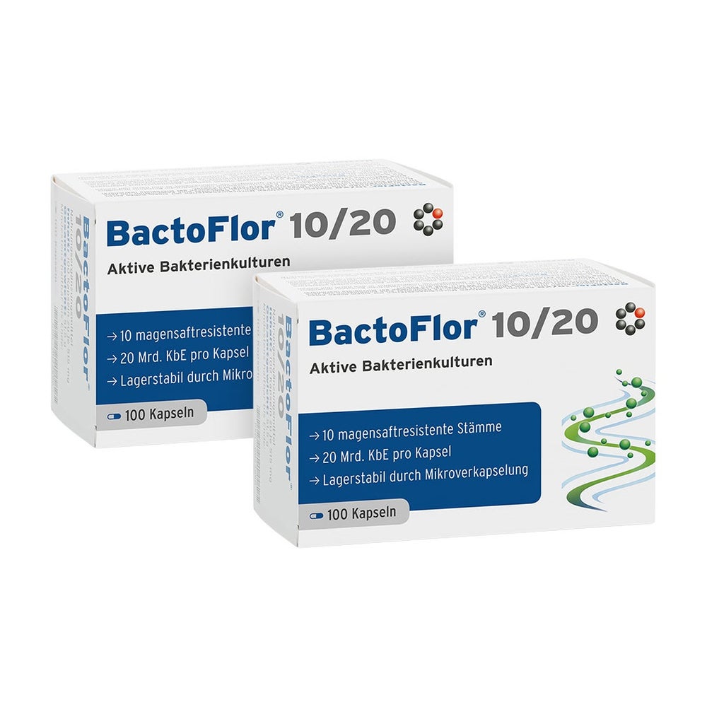 BactoFlor® 10/20 Doppelpack 2X100 St