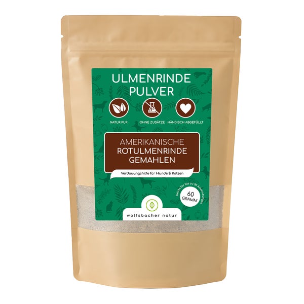 Wolfsbacher Natur Ulmenrinde Pulver 60 g
