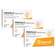 Produktabbildung: beecraft Propolis Kapseln plus Zink 3X30 St