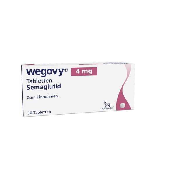 Wegovy 4 Mg Tabletten 30 St