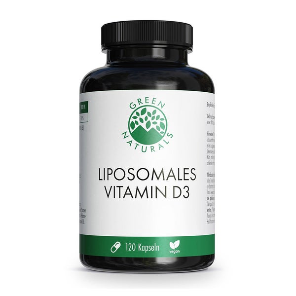 GREEN NATURALS Vitamin D3 liposomal hochdosiert 120 St