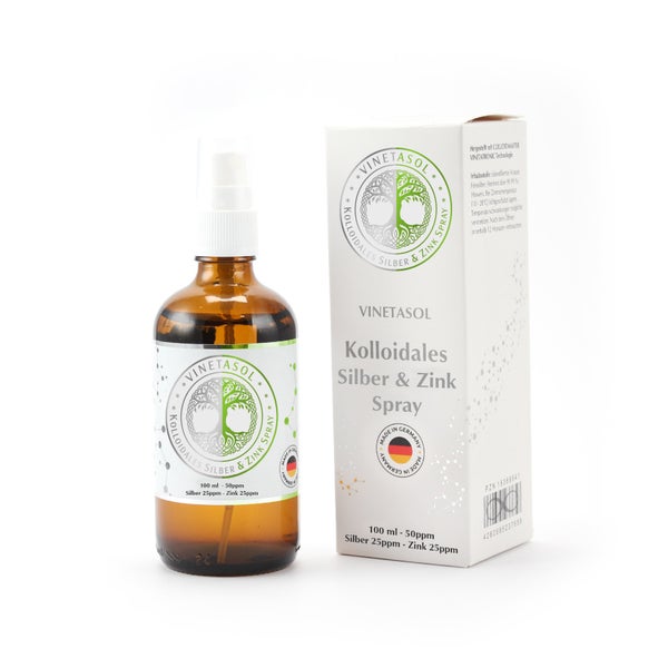 VINETASOL KOLLOIDALES SILBER/ZINK - SPRAY- 50ppm 100 ml