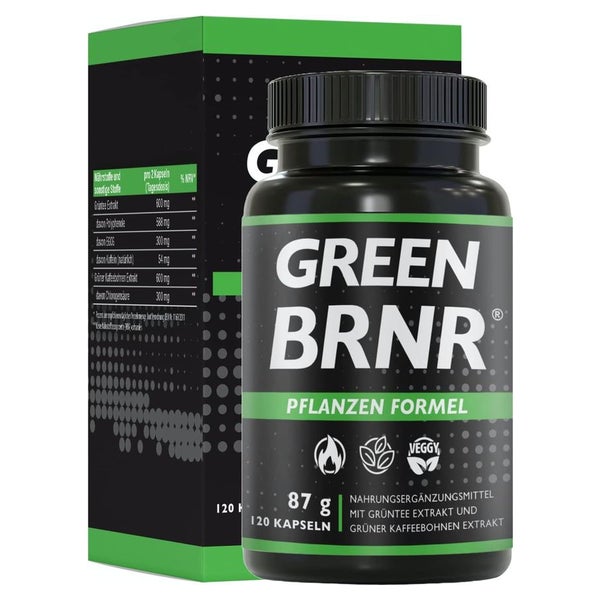 BRNR GREEN  - Grüntee Extrakt 120 St