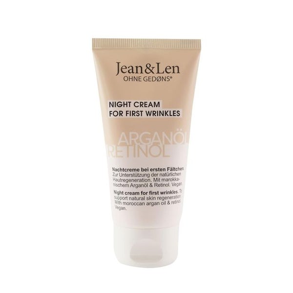 Jean & Len Regenerierende Nachtcreme Arganöl & Retinol 50 ml