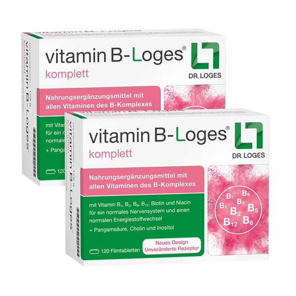 vitamin B-Loges komplett Doppelpack 2X120 St