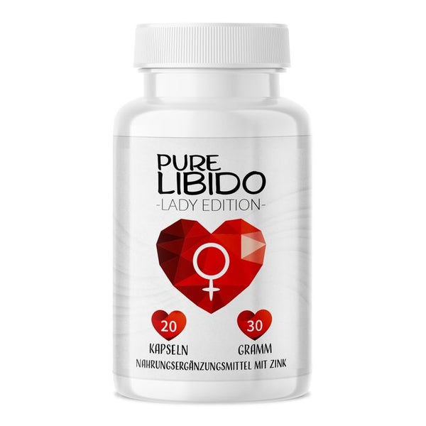 Pure Libido® Kapseln | Lady Edition | Lust & Sinnlichkeit 30 g