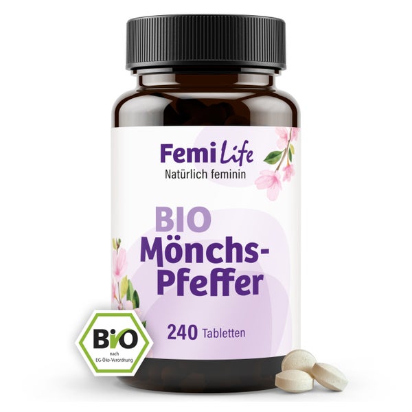 FemiLife BIO Mönchspfeffer 10mg Extrakt 240 St