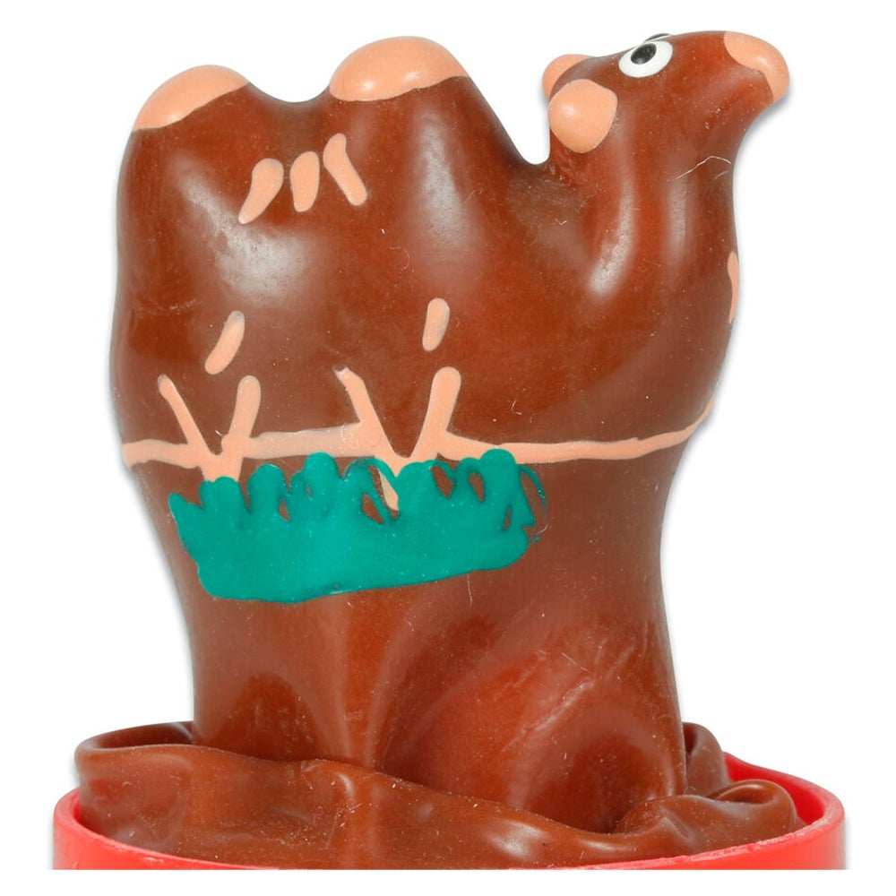 Scherzkondom «Kamel» – handbemalt, witziger Partygag, Latex (1 Stück) 1 St