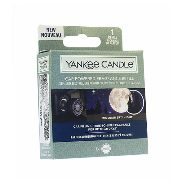 Yankee Candle Midsummer's Night Autofeuerzeug-Duftdiffusor - Ersatzkartusche