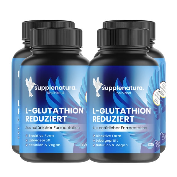 supplenatura® L-Glutathion Kapseln - 500mg - reduzierte Form 520 St online kaufen
