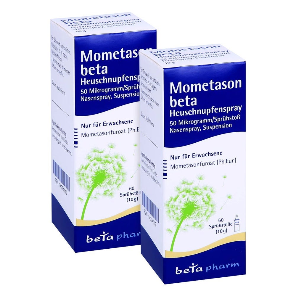 Mometason beta Heuschnupfenspray Doppelp 2X10 g