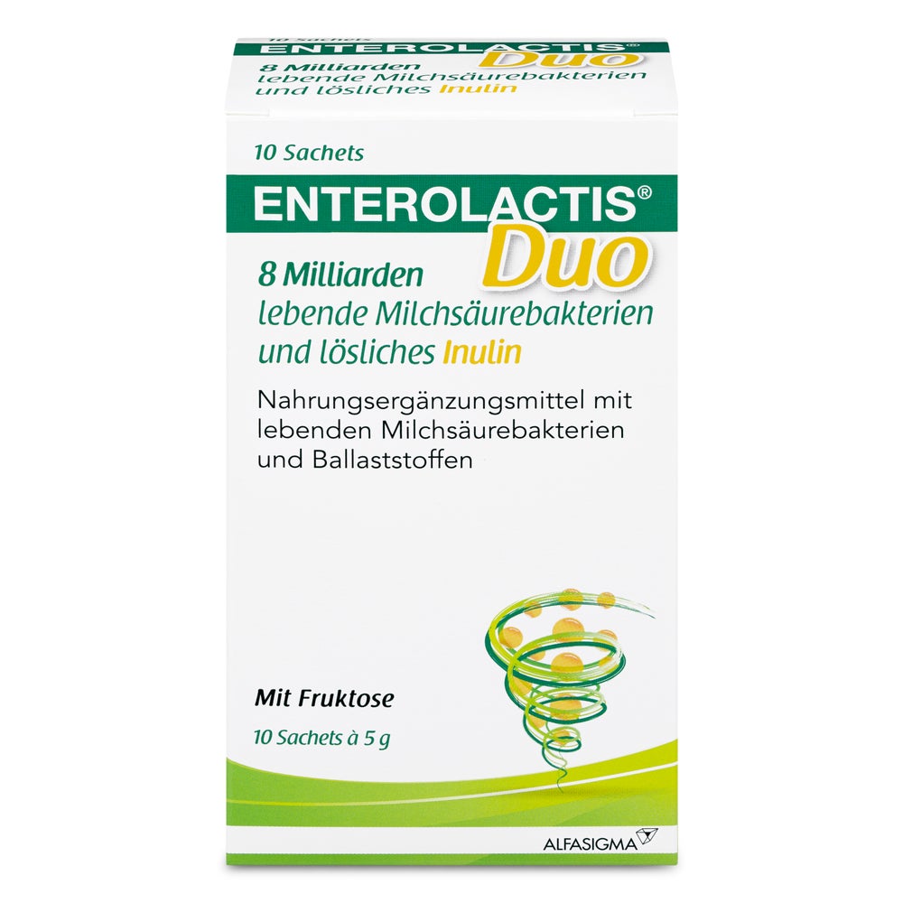 Enterolactis Duo Pulver Sachets 10X5 g