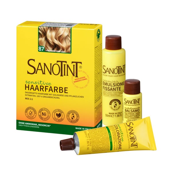 SANOTINT sensitive 87 Honigblond Extra Hell 125 ml
