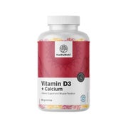 HealthyWorld Vitamin D3 + Calcium – Gummibonbons für Muskeln, Knochen und Zähne 60 St