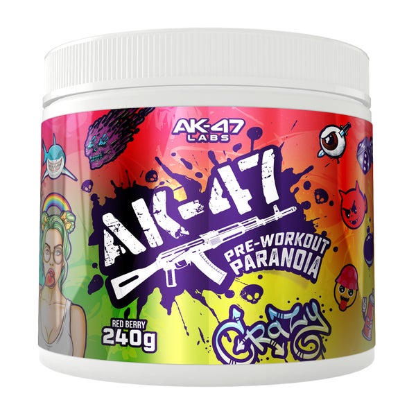 AK47 Labs Pre-Workout Paranoia - Lemon Lime 0.24 kg