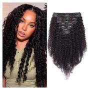 Extensions Clipin Remy Haarverlängerung 40cm [KINKY CURLY] # 1 St