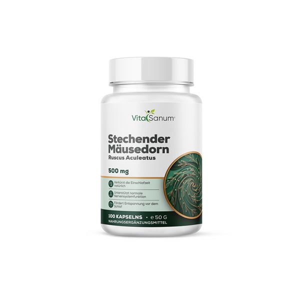 VitaSanum® Stechender Mäusedorn – Ruscus aculeatus – 500 mg  St