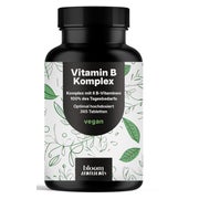 Vitamin B Komplex - 365 Tabletten - Bloom Naturals 365 St