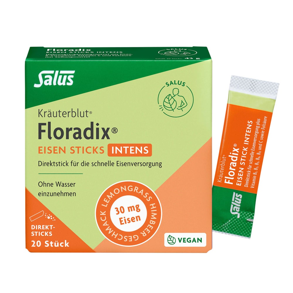 Floradix Eisen Sticks intens 20 St