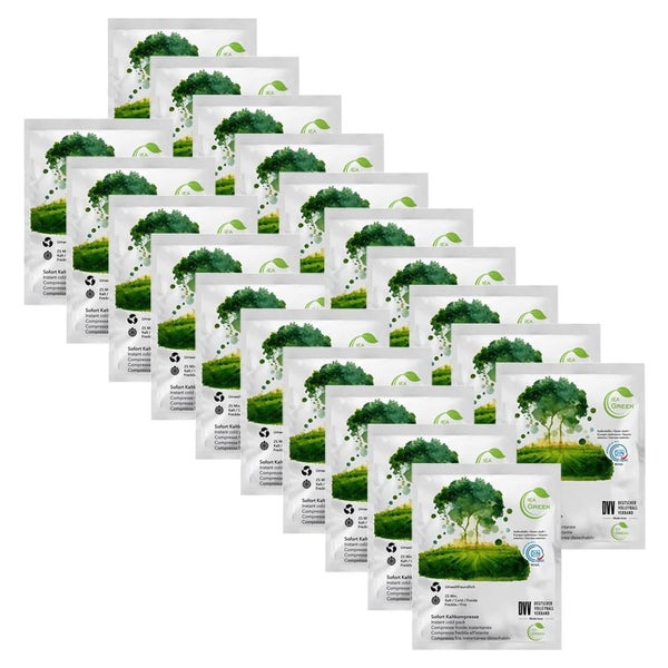 IEA Green Sofort Kalt Kompresse - 10er Box 10 St