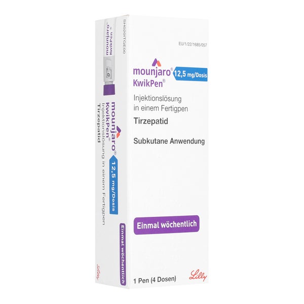 Mounjaro 12,5 Mg/dosis Kwikpen Inj.-lsg.fertigpen 1 St