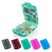 Tablettenbox 7 Tage Pillendose 10 Fächer Medikamentenbox BPA 1 St