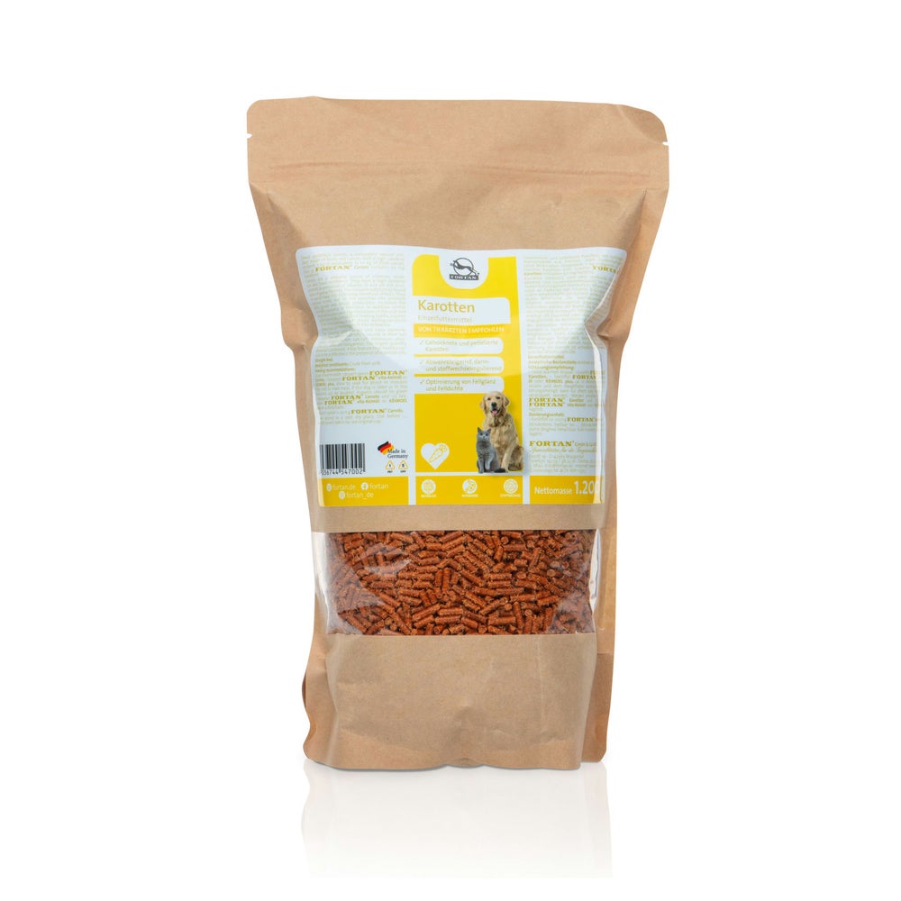 FORTAN Karotten –  reich an Karotin & Nährstoffen 1200 g