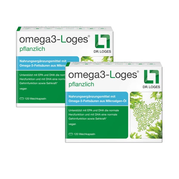 omega3-Loges® pflanzlich Doppelpack 2X120 St
