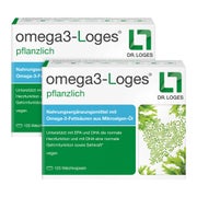 Produktabbildung: Doppelpack omega3-Loges pflanzlich 2X120 St