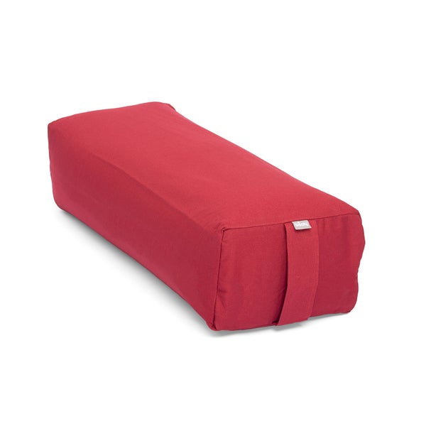 bodhi Salamba (rechteckig) Yoga-Bolster ECO, KAPOK  Bordeaux 1 St