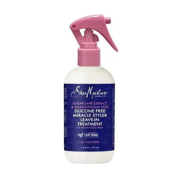 SHEA MOISTURE Silicone-Free Sugarcane Extract Conditioner Leave-In Treatment 384 ml