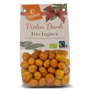 Landgarten - Ingwer in weißer Kurkuma Schokolade 170 g