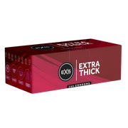 «Extra Thick» - 144 transparente Kondome, 0,082mm Wandstärke (144 Kondome) 144 St