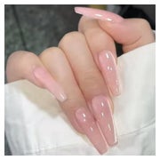 Künstliche Fingernägel Ballerina Lang Cat Eye Magnetic Nude 1 St
