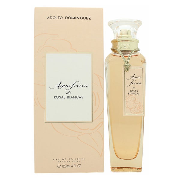 Adolfo Dominguez Agua Fresca De Rosas Blancas Eau De Toilette (120ml) 0,12 l