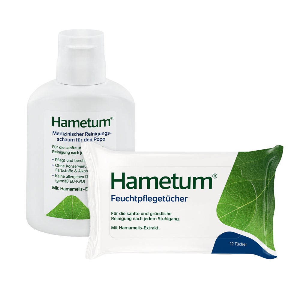 Hamutum Reinigungssch + Feuchttüch Set 100 ml