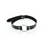 Metal O-ring Gag with pu strap 1 St