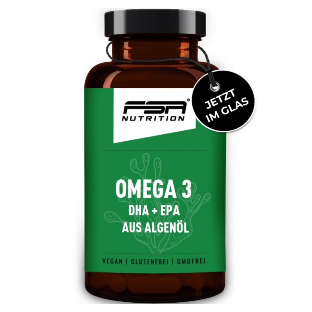 Omega 3 DHA + EPA aus Algenöl im Glas 60 St