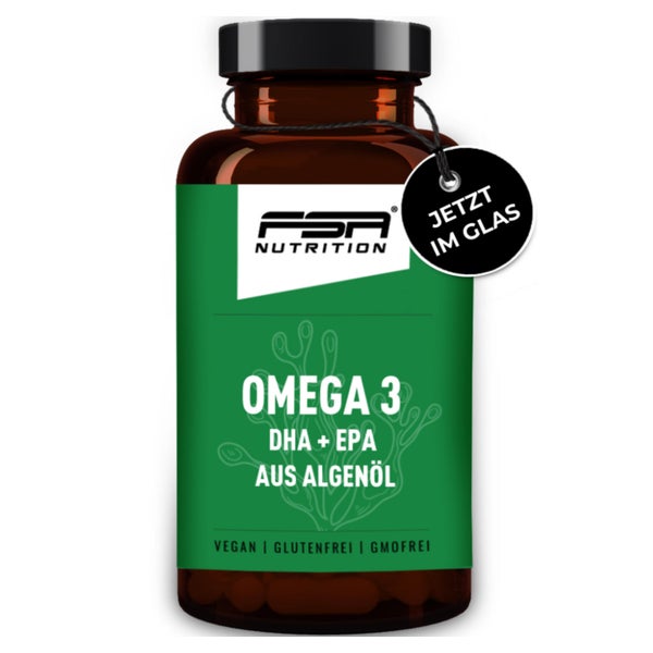 Omega 3 DHA + EPA aus Algenöl im Glas 60 St