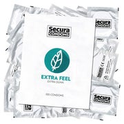Produktabbildung: Secura «Extra Feel» 100 extra dünne Kondome für mehr Gef (100 Kondome) 100 St