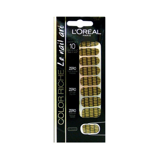 LOréal Color Riche Le Nail Art Sticker 1Un