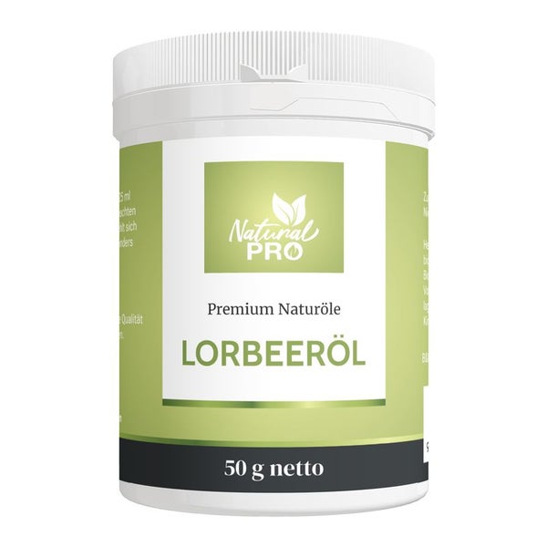 Natural Pro | Lorbeeröl | hautfreundliche Fettsäuren 50 ml