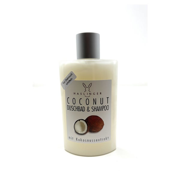 Haslinger Shampoo & Duschbad 2 in 1 Coconut 200 ml